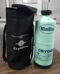 Ps-0.5 Cryogem Liquid Nitrogen Container - Capacity: 500 Ml