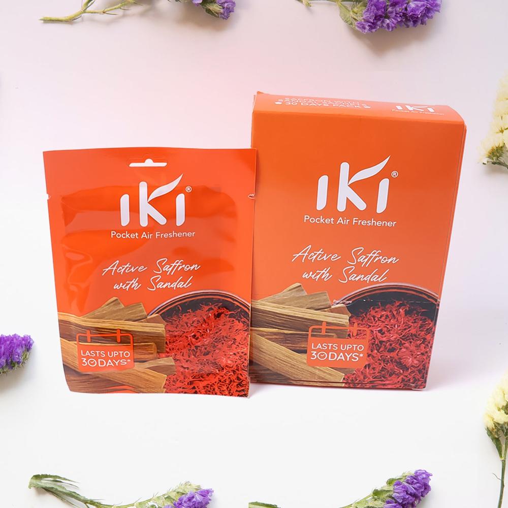 IKI Pocket Air Freshener Mix Flavor / Fragrance (1 Pc / 10 Gm)