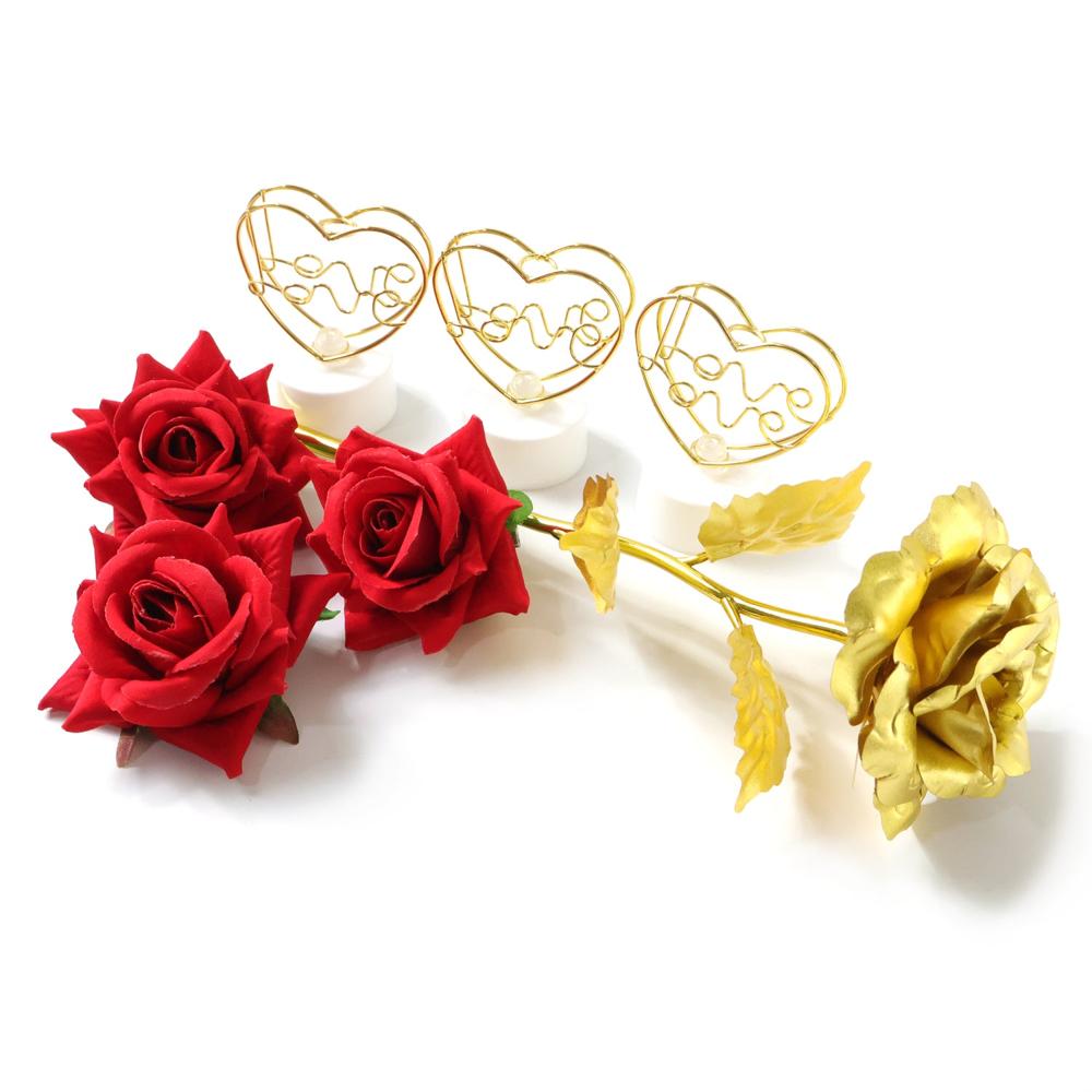 Romantic Heart Love Table Decor Gift Set (1 Set)