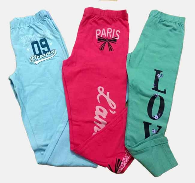 G22215 | Girls Printed Pants and Leggings Assorted