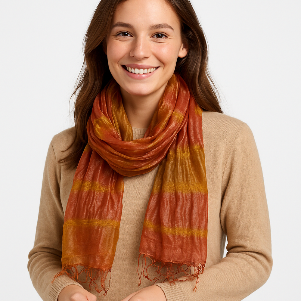 Fancy Silk Scarves