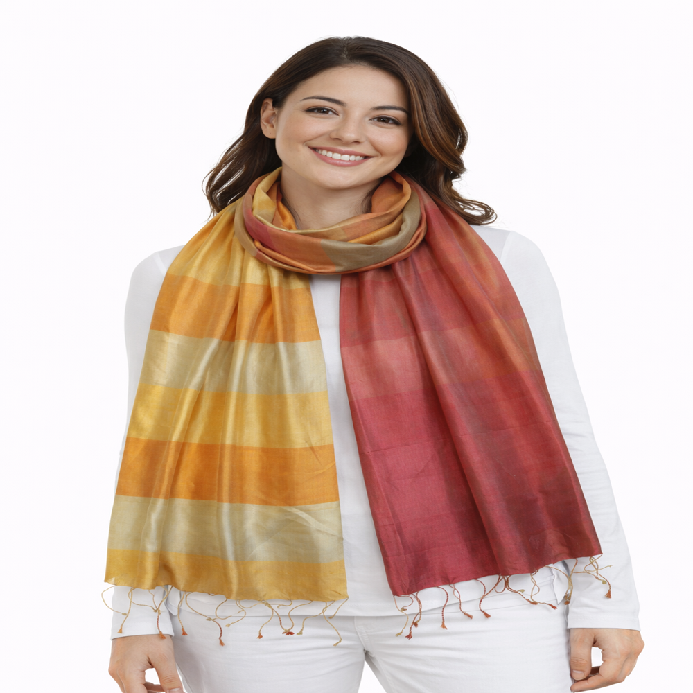 Modal X Silk Scarf
