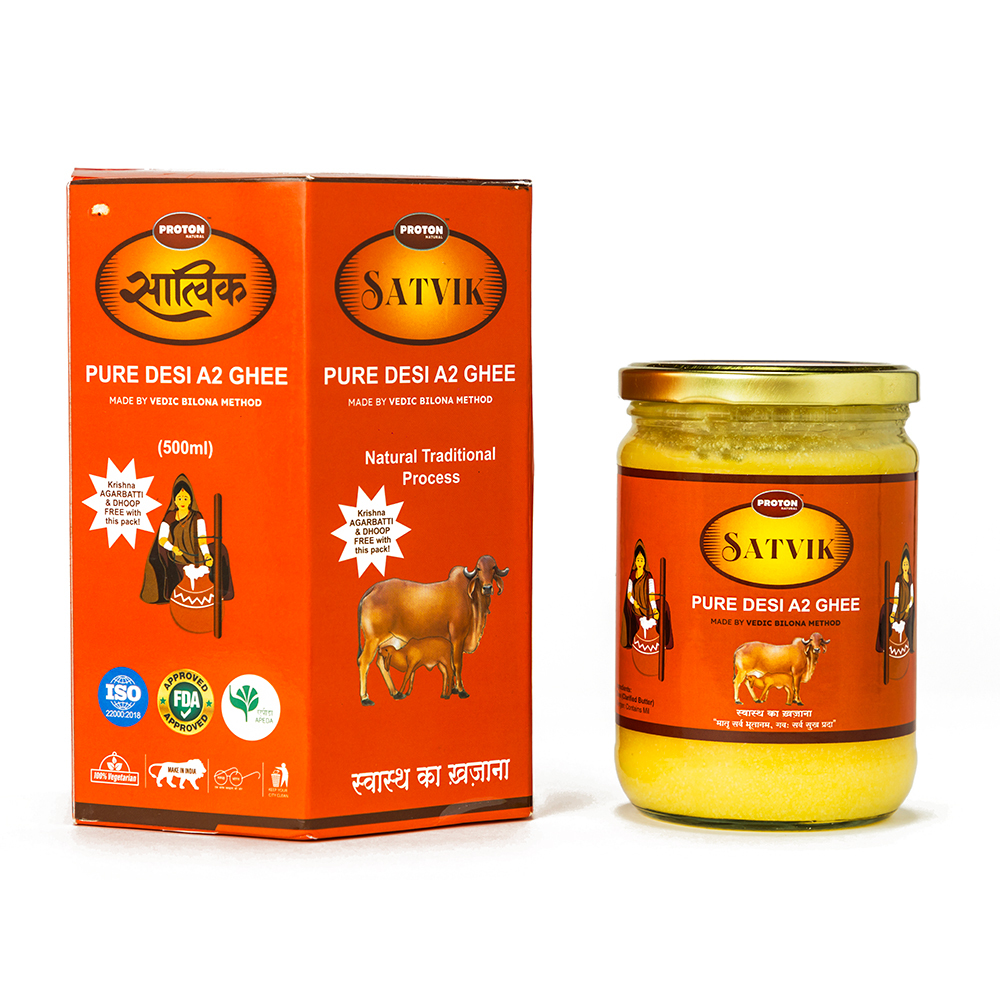 500ml Pure Desi A2 Ghee