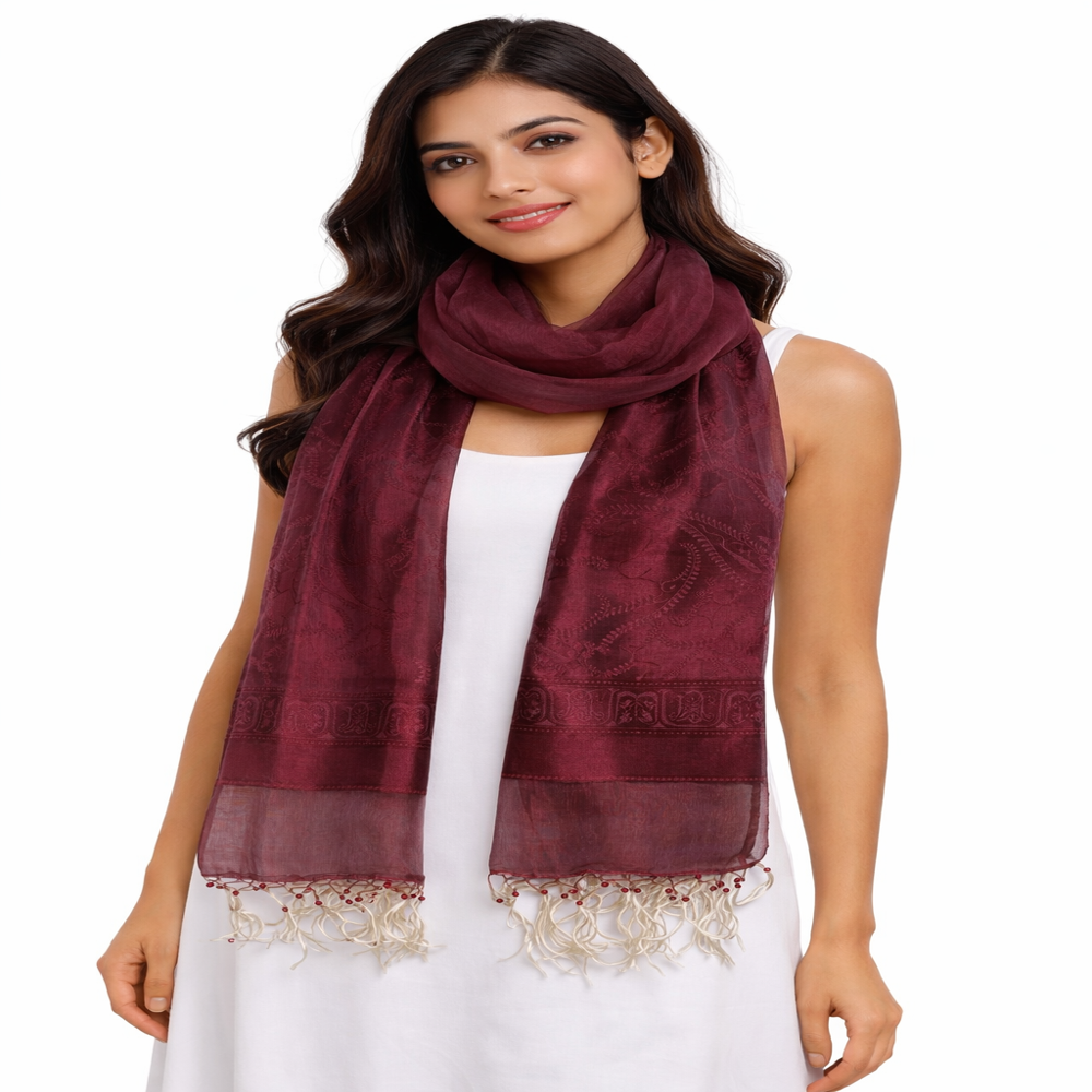 Orgenza Silk Scarf