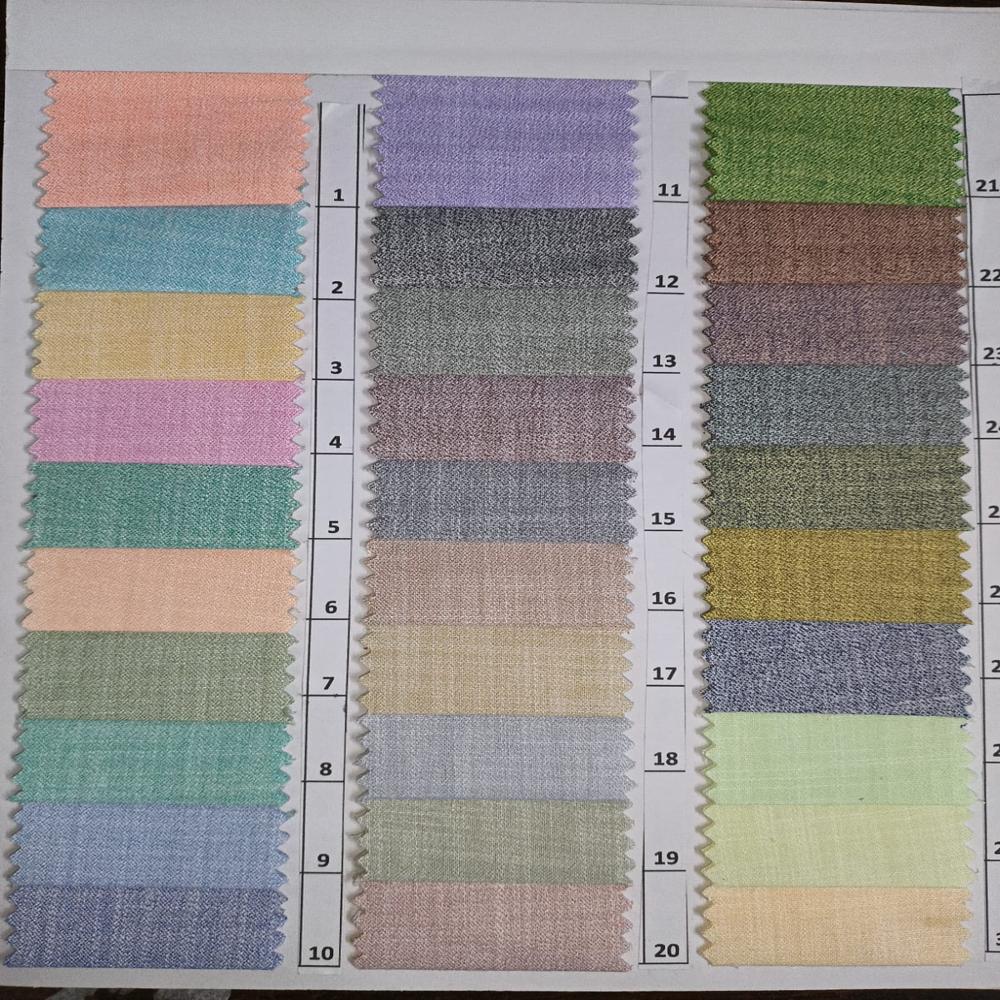 POLYCOTTON STONEWALL FABRIC