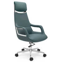 Curl High Back Pu Moulded Chair