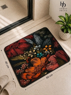 Anti skid water soaking doormat