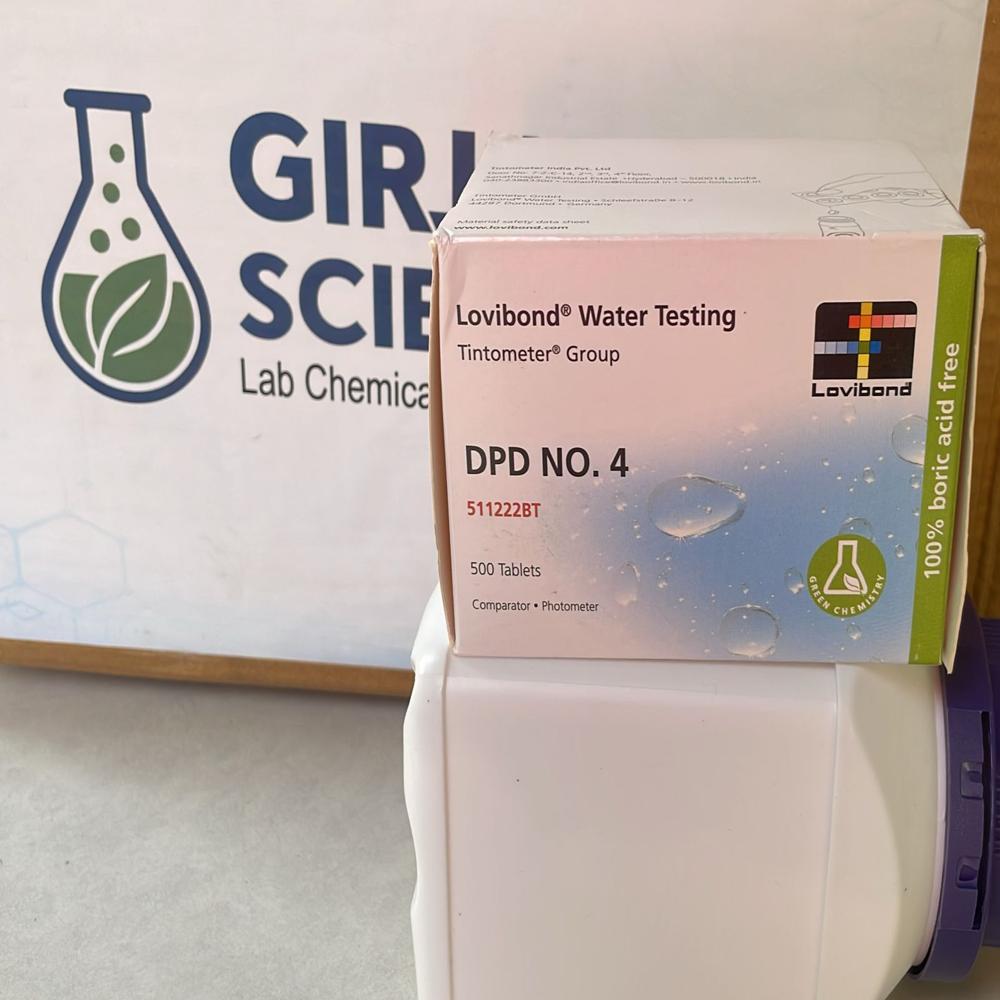 DPD NO. 4 500 TABLETS (511222BT) LOVIBOND d, Chlorine type: Total chlorine