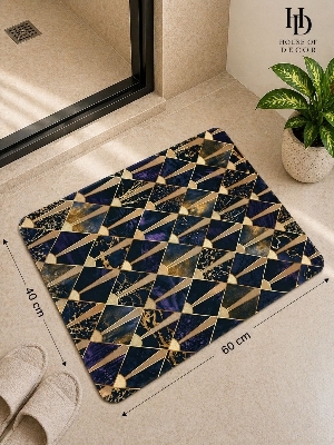 Anti skid water soaking doormats