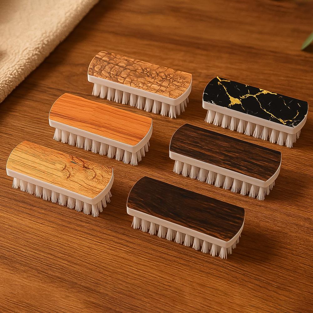 VeePee Heavy-Duty Cloth Washing Brush Set 6 Pcs
