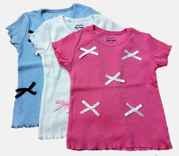 G22214 | Girls Ribbed Tops
