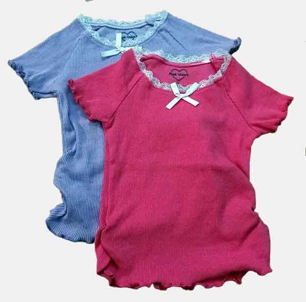 G22214 | Girls Ribbed Tops