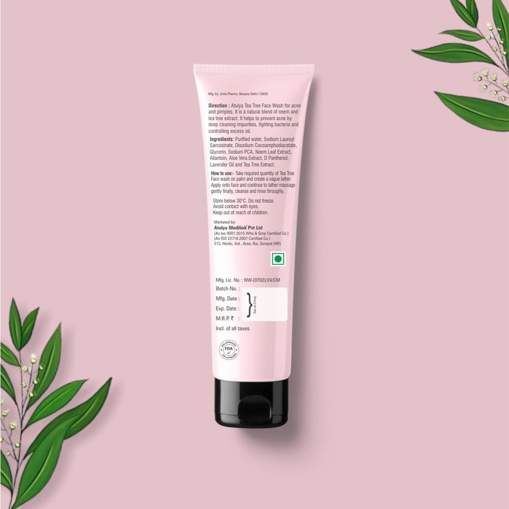 Atulya Tea Tree Facewash - Age Group: Any Age