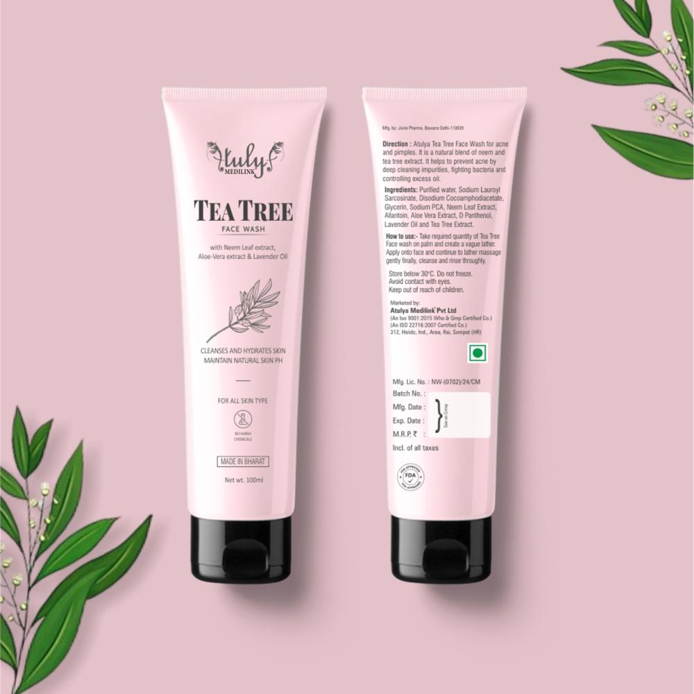 Atulya Tea Tree Facewash - Age Group: Any Age