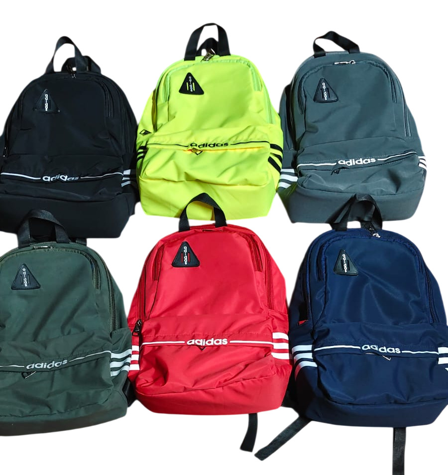 Printed Adidas PU School Bag