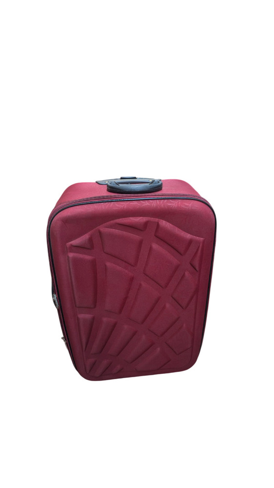 Soft Shell Leather Trolley Bag