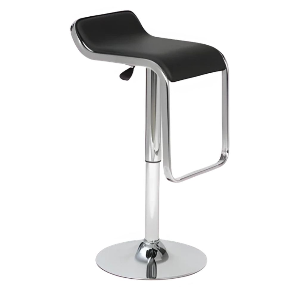 Beeds 1002 Adjustable Bar Stool - Color: Black