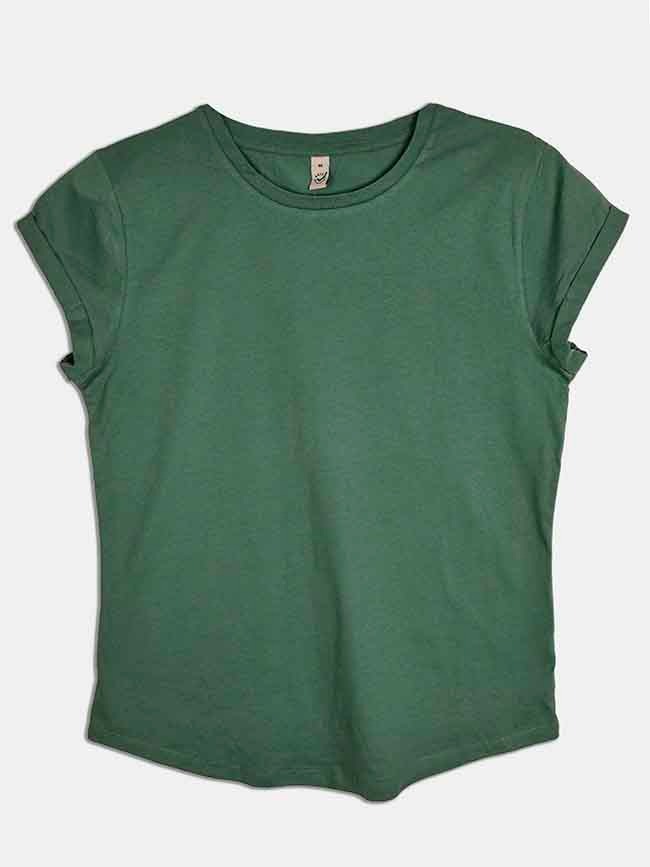 W13606 | Ladies Roll-up Sleeve T-Shirts