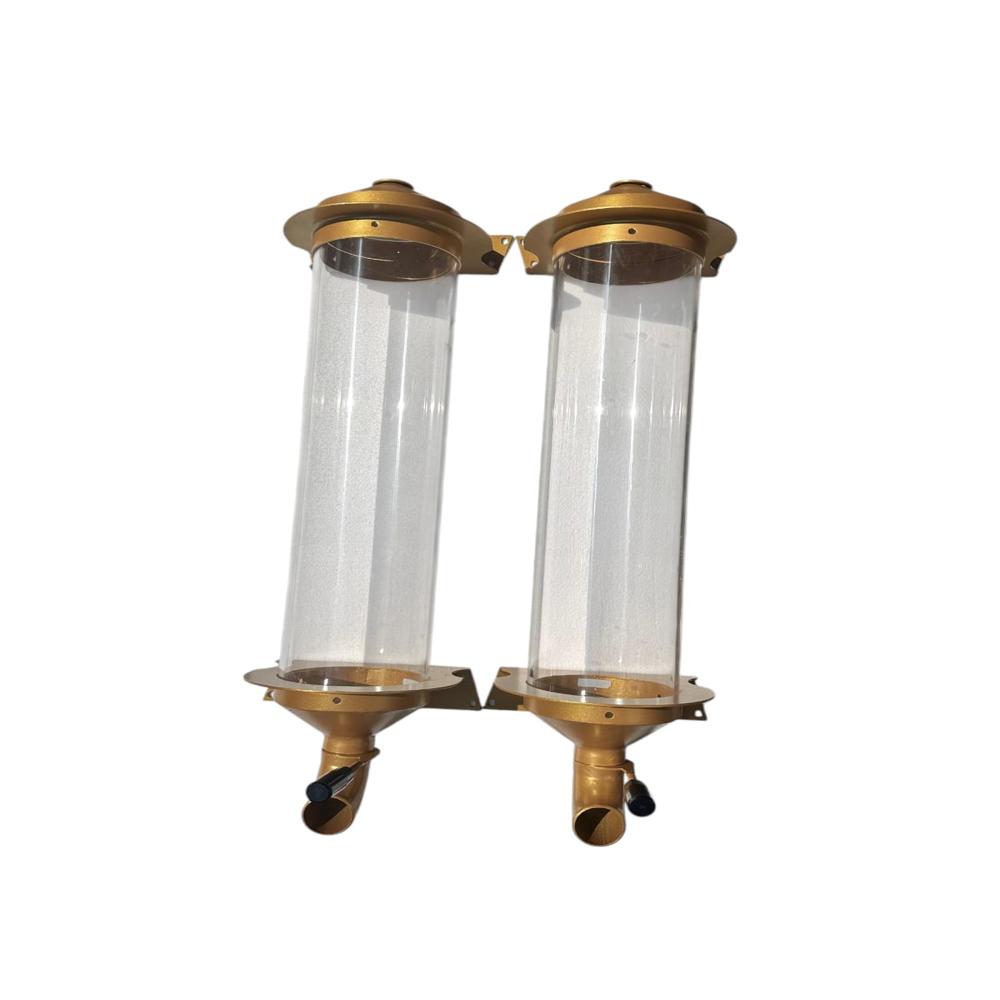 roasted bean storage silos