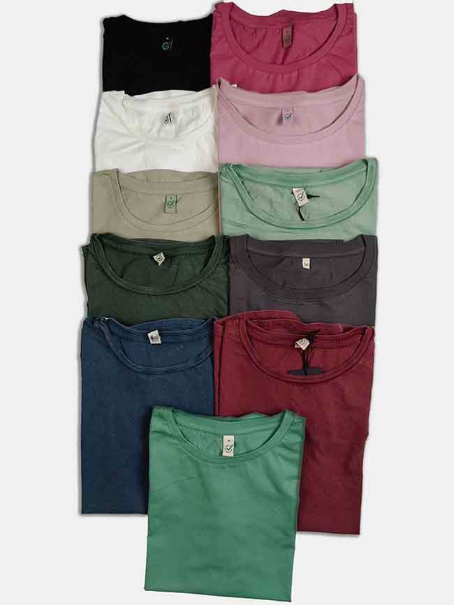 W13606 | Ladies Roll-up Sleeve T-Shirts
