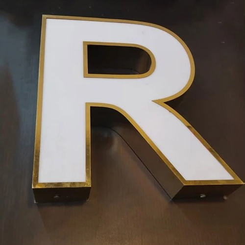 Acrylic R Letter - Application: Commercial