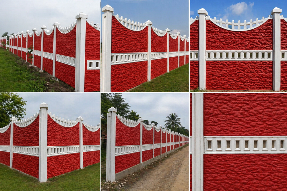 Heavy Duty Farm House Compound Wall