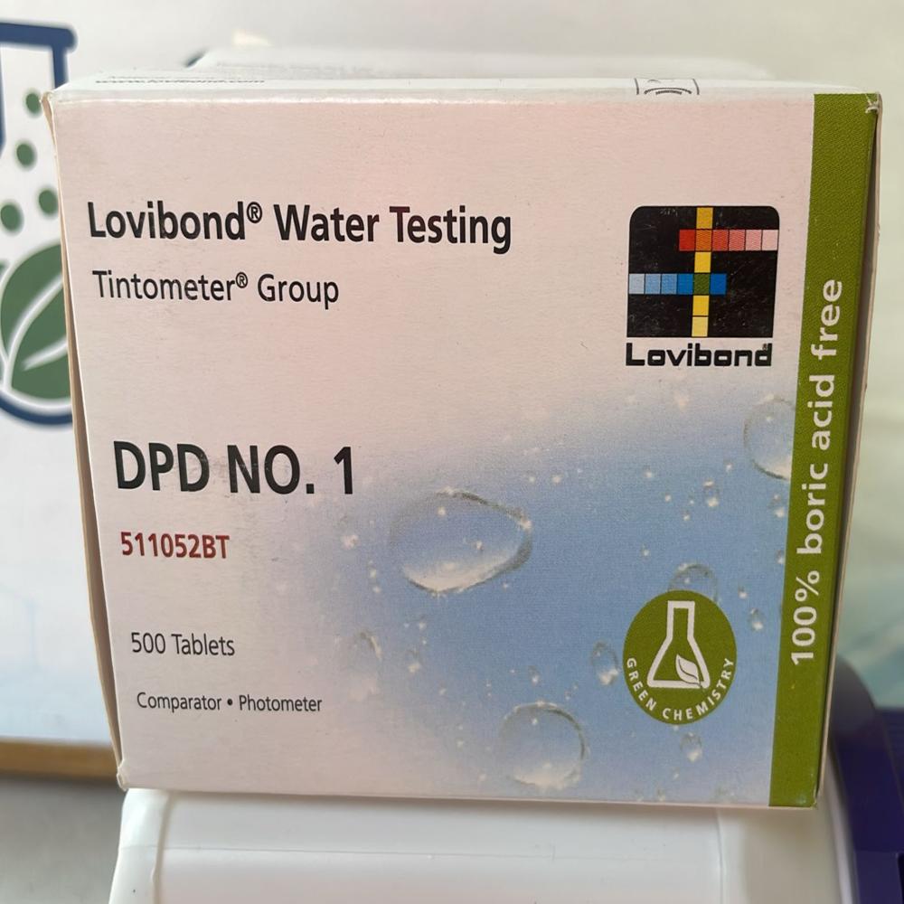 Dpd No 1 500 Tablets (LOVIBOND) , Chlorine type: Free chlorine