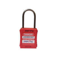 Lockout Padlock Thin Shackle Red Ps-loto-pprt-38