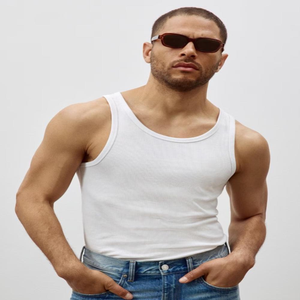 M11630 | Mens Ribbed A-Shirts