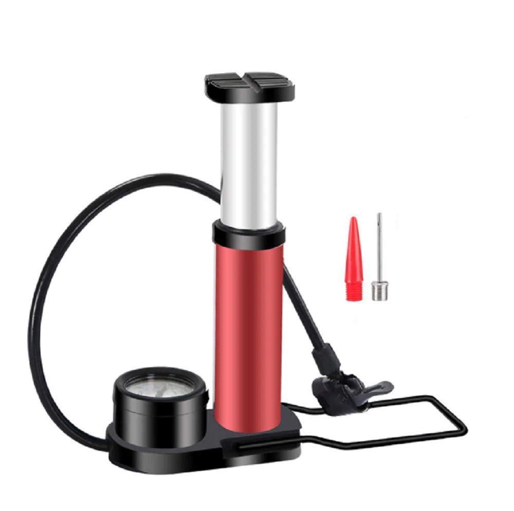 Lifelong LLBAPM01 Bicycle Air Pump with Meter| Foot Activated Bicycle Pump (Black)