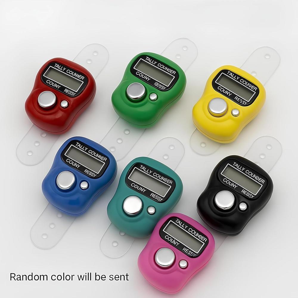 Finger Ring Tally Counter - Capacity: 0 To 99999 Counts