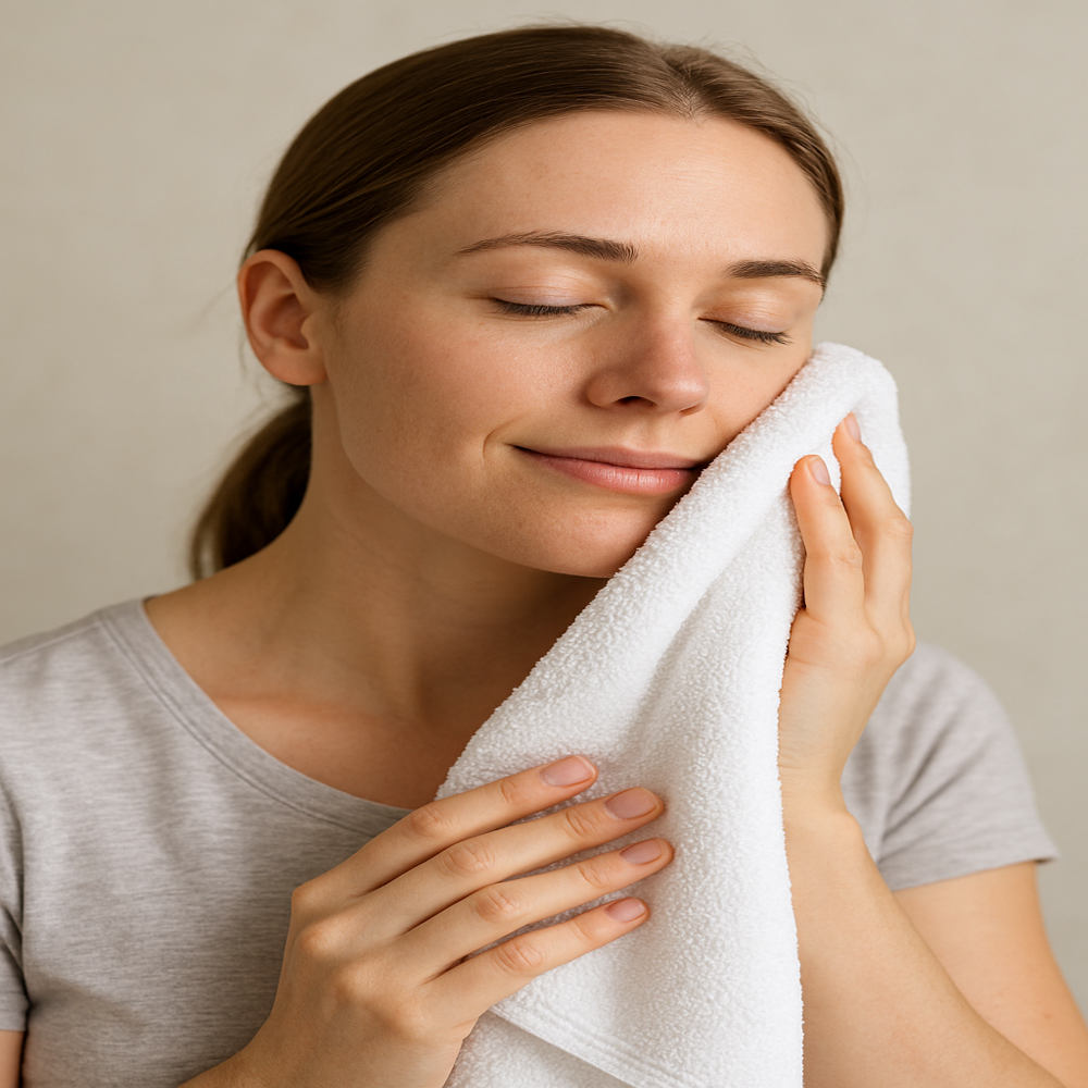 Premium Face Towel 550 GSM | 100% Cotton Face Towel | Hotel Face Towel Manufacturer India