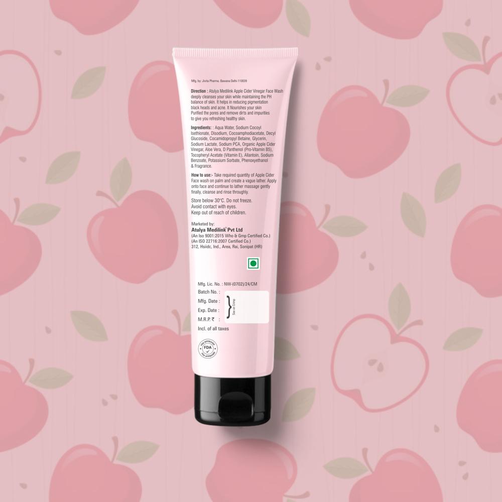 100ml Atulya Medilink Apple Cider Face Wash