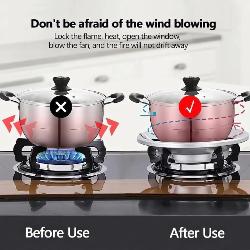 Gas Saver Ring - Capacity: Single Piece Per Burner