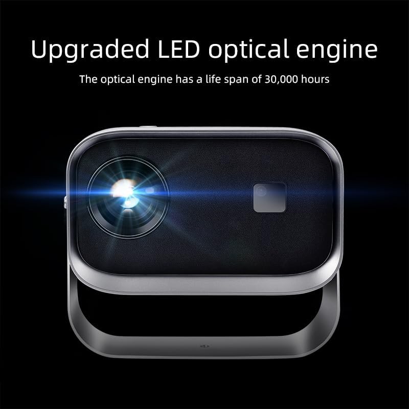 Mini Portable Android Projector - Color: Grey