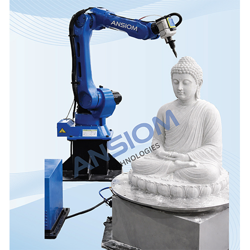 7-Axis Robotic Arm Stone Engraving Machine