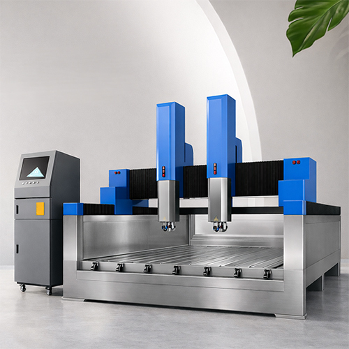Double Head Stone Engraving CNC Machine
