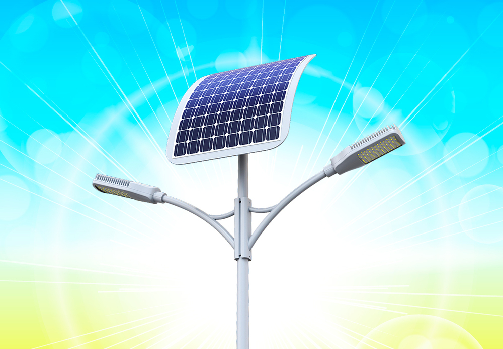 10 watt Solar Outdoor Lighting System