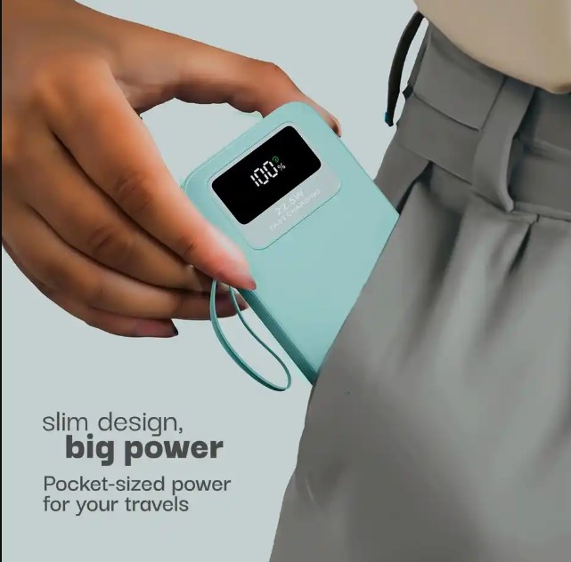 Lifelong AMPCHARGE 20000 mAh 22.5 W CompactPocketSize PowerBank 4 Input/Output Port (LLPBBWA20)