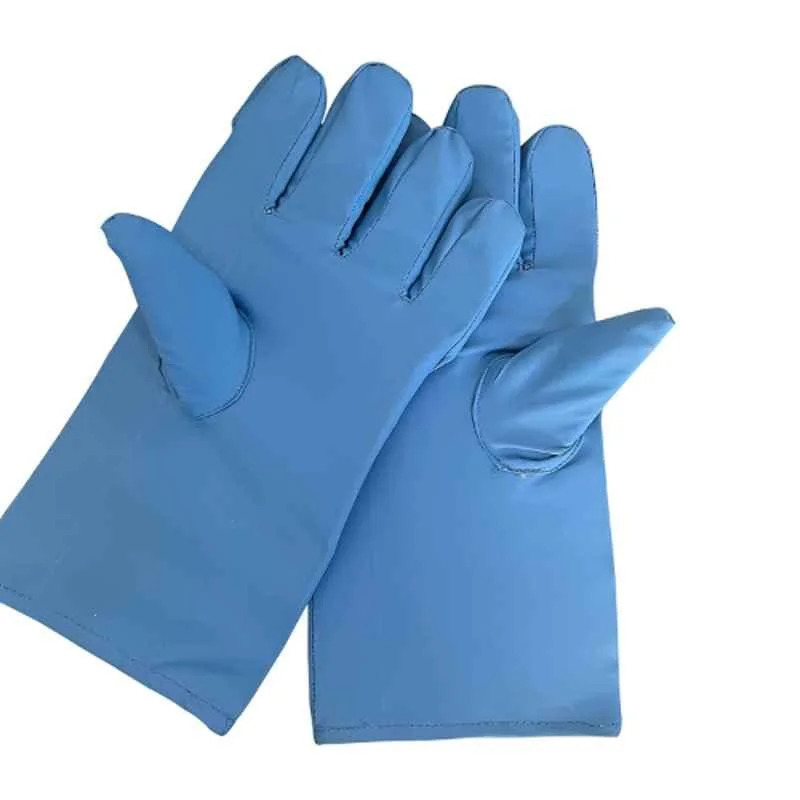 Protective X Ray Lead Gloves - Color: Blue