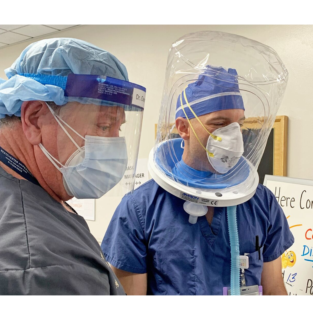Oxygen Hood for HBOT