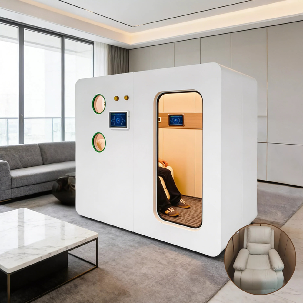 Safe Medics-Wellness Hyperbaric Oxygen Therapy Chamber-Luxury Single-Seater