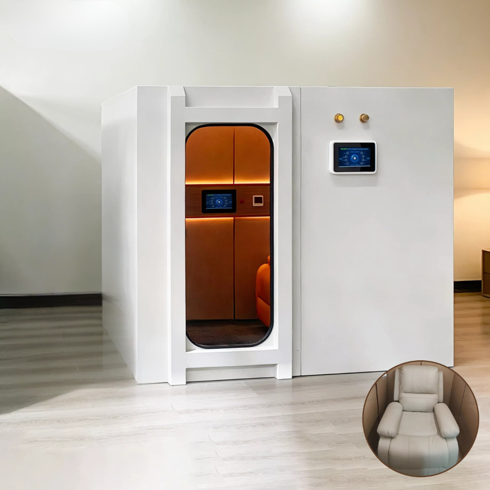 Safe Medics-Wellness Hyperbaric Oxygen Therapy Chamber-Luxury Single-Seater