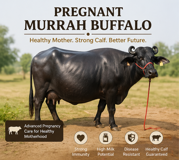 Murrah Buffalo - Color: Black
