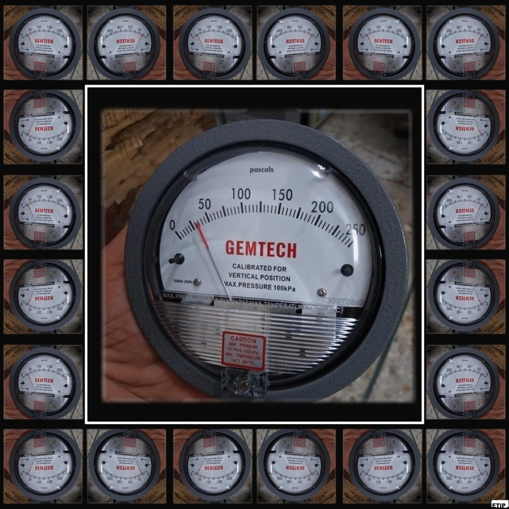 CLEAN ROOM KI SHAAN - GEMTECH DIFFERENTIAL PRESSURE GAUGE