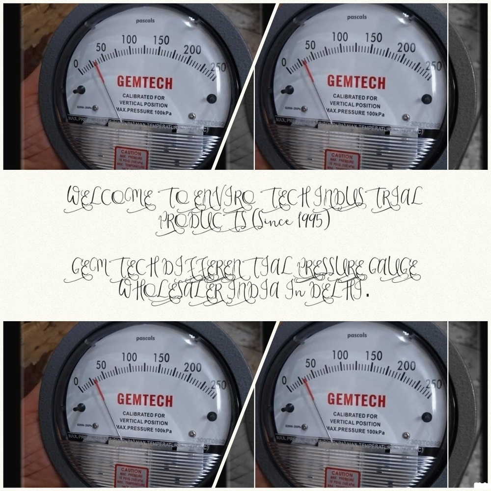 CLEAN ROOM KI SHAAN - GEMTECH DIFFERENTIAL PRESSURE GAUGE