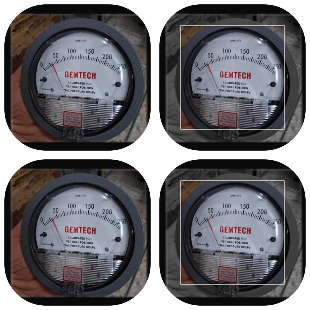 CLEAN ROOM KI SHAAN - GEMTECH DIFFERENTIAL PRESSURE GAUGE