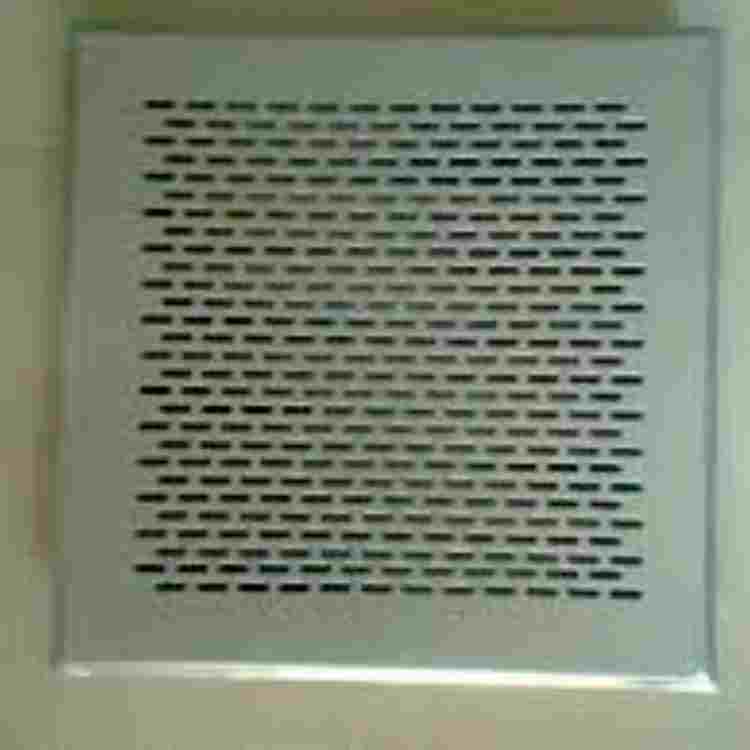 Perforated Face Grill - Frame Material: Color Steel