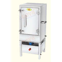 Commercial Live Steam Dhokla Machine 6 Tray - Automation Grade: Semi-automatic