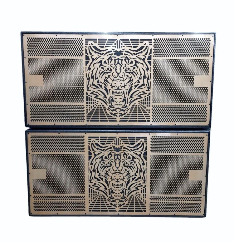 Eagle Dual 18 Base Dj Grill - Frame Material: Color Steel